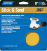 Norton Stick & Sand 6 in. Aluminum Oxide Pressure Sensitive Adhesive A290 Sanding Disc 80 Grit Coars