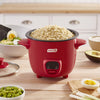 Dash Red 2 cups Programmable Rice Cooker - Open Box