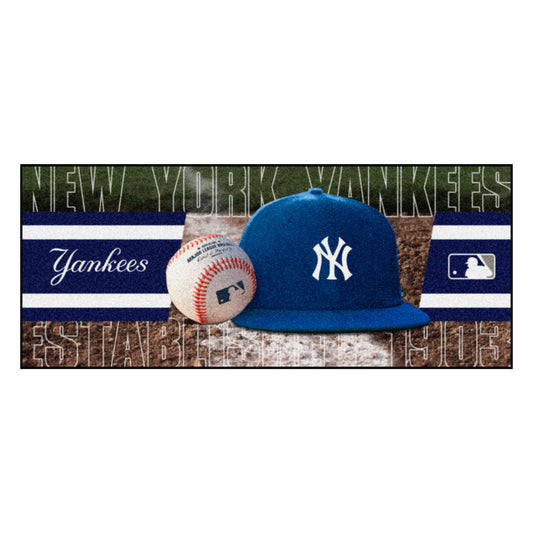 MLB - New York Yankees Baseball Runner Rug - 30in. x 72in.