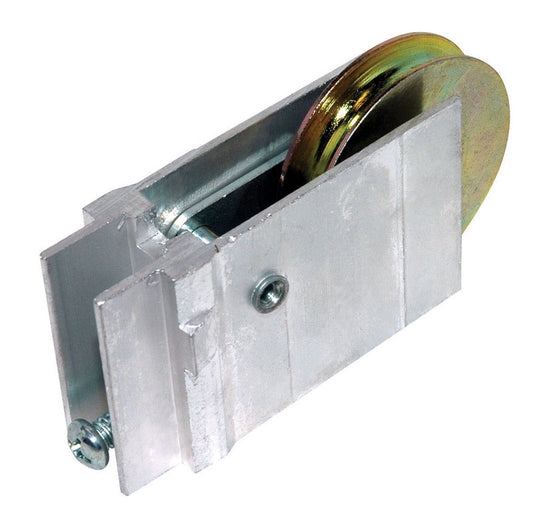 Barton Kramer 1-1/2 in. D X 3/4 in. L Mill Aluminum Sliding Glass Door Roller Assembly 1 pk