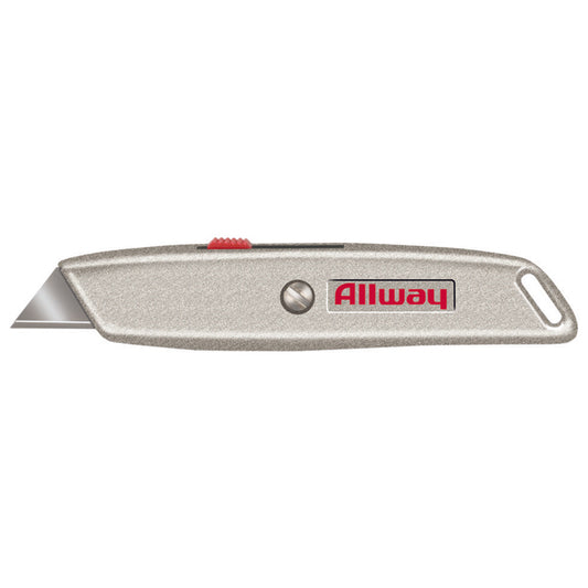 Allway 6 in. Utility Knife Silver 1 pk (Pack of 10)