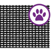 Saint-Gobain ADFORS Pet Resistant 48 in. W X 7 ft. L Charcoal Polyester Pet Screen Cloth