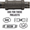 Bk Products 1 In. Fpt  X 1 In. Dia. Fpt Black Malleable Iron Elbow