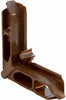 Prime-Line Brown Plastic 7/16 in. W X 3/4 in. L Screen Frame Corner 1 pk