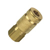 Tru-Flate Brass Air Coupler 1/4 in. Female 1 pc - Deal of The Week