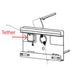 5.1 in. H X 6.1 in. W Black Metal Tool Holder