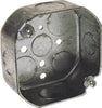Raco 15-1/2 cu in Octagon Steel 1 gang Junction Box Gray