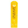 Hang and Level Yellow Hang and Level Picture Hanger 10 lb 1 each