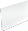 M-D 0.13 in. H x 48 in. L Prefinished White Vinyl Wall Base (Pack of 18)
