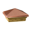 Deckorators 3 in. H X 6 in. W X 6 ft. L Copper Wood Post Cap (Pack of 6). - Deal of The Week