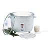 Bene Casa White 1 Nonstick Interior Dishwasher Safe Rice Cooker 20V 700W 20-Cups Capacity
