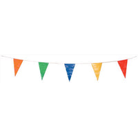 Hillman Pennant Flag String 8 in. H X 50 ft. L (Pack of 5)