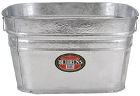 Square Pet & Stock Tub, Weather & Rust Resistant Steel, 15.5-Gals.