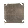 Raco Square Steel 1 gang Flat Box Cover