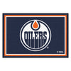 NHL - Edmonton Oilers 5ft. x 8 ft. Plush Area Rug