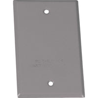 Sigma Electric Rectangle Stamped Steel 1 gang 4.52 in. H X 2.77 in. W Flat Box Cover