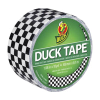 Duck 1.88 in. W X 10 yd L Black/White Checker Duct Tape - Deal of The Week