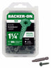 Backer-On No. 9 X 1-1/4 in. L Star Flat Head Cement Board Screws 185 pk