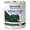 Rust-Oleum Painters Touch Ultra Cover Gloss Hunter Green Paint Indoor and Outdoor 250 g/L 1 qt.