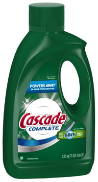 Cascade Fresh Scent Gel Dishwasher Detergent 75 oz 1 pk