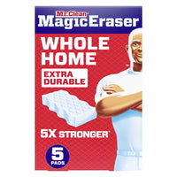 Mr.Clean Whole Home Non-Scratch Magic Eraser For All Purpose 5 pk (Pack of 4)