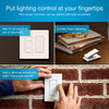 Lutron Caseta White 150 W 3-Way Smart-Enabled Dimmer Switch w/Remote Control 1 pk
