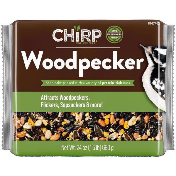 Chirp pastel de semillas para aves silvestres Woodpecker, 24 oz (paquete de 6)