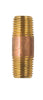 Anderson Metals 1/4 in. MPT in. X 1/4 in. D MPT Red Brass Nipple 1-1/2 in. L