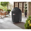 Weber Premium Grill Cover for 26 Inch Charcoal Grills Black Weather Resistant Protection