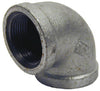 BK Products 3/8 in. FPT x 3/8 in. Dia. FPT Galvanized Malleable Iron Elbow (Pack of 5)