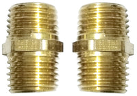 Compressor Hex Coupling, 1/4-In. MNPT, 2-Pk.