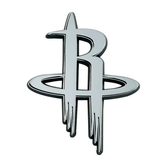 NBA - Houston Rockets 3D Chromed Metal Emblem