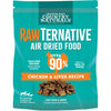 Rawternative Air Dried Dog Food, Chicken & Liver, 3 lbs.