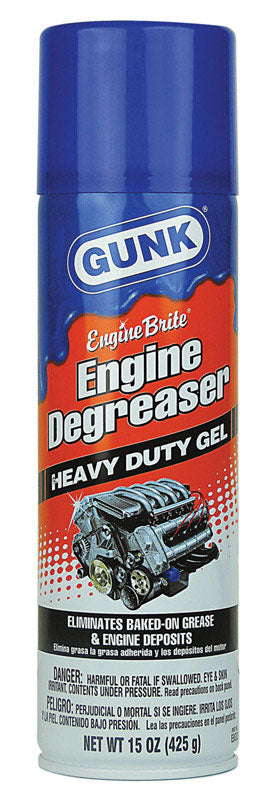 Gunk Engine Brite No Scent Cleaner and Degreaser 15 oz Gel