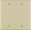 Leviton Ivory 2 gang Thermoset Plastic Blank Wall Plate 1 pk - Deal of The Week