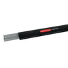 Rubbermaid 0.6 in. H X 2.3 in. W X 4 ft. D Silver Metal Hang Rail