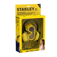 STANLEY Jr. Pretend Play Tool Set Black/Yellow 3 pc
