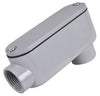 TayMac 1 in. D Die-Cast Aluminum Conduit Body For Rigid/IMC 5 pk