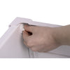 NuVue White PVC UV-Resistant Rectangular Elevated Garden Box 32 H x 36 W x 11 D x 15 Dia. in.