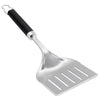Weber Precision Wide Grill Spatula Stainless Steel 18 Inch with Soft Touch Handle for Easy Flipping