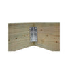 Simpson Strong-Tie 2 in. W X 6 in. L Galvanized Steel Medium L-Angle - Open Box
