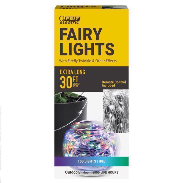 Guirnalda de luces LED multicolor Feit de 9 metros y 100 luces - Oferta de la semana