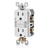 Leviton SmartlockPro 15 amps 125 V Duplex White GFCI Outlet 5-15R 1 pk