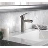 Homewerks Waterfall Brushed Nickel Motion Sensing Modern Single-Handle Bathroom Sink Faucet 2 in.