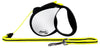 Flexi Neon Yellow Retractable Plastic Dog Leash Medium - Deal of The Week