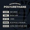 Varathane Satin Crystal Clear Poly Finish 1 gal. (Pack of 2)