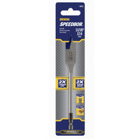 Irwin Speedbor 11/16 in. X 6 in. L Carbon Steel Wood Boring Bit Hex Shank 1 pc