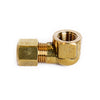 1/4 in. Compression X 1/8 in. D FPT Brass 90 Degree Elbow (Pack of 5)