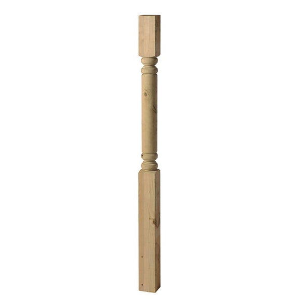 ProWood 4 in. X 4 in. W X 4.5 ft. L Southern Yellow Pine Post #2/BTR Grade