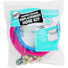 Harvey's 3/8 in. Female X 3/8 in. D Female 4 ft. Rubber Washing Machine Hose